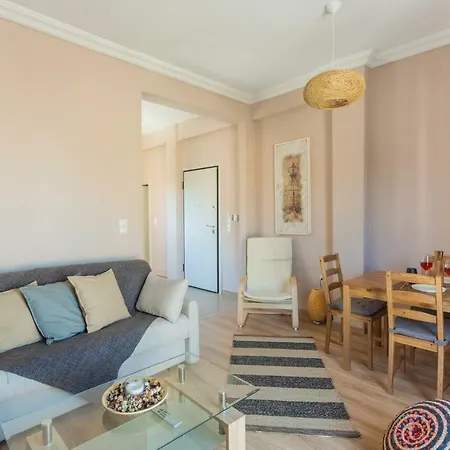 100M2 Luxury Apartment In The Heart Of Athens - Living Stone Emerald-2